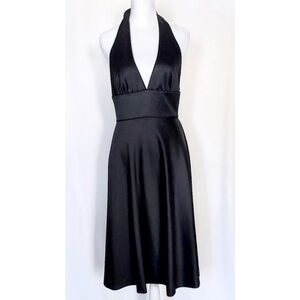 J. Crew a-line, halter special occasion dress